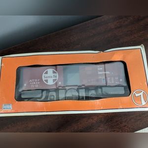 Lionel Train Die Cast Metal Boxcar - Santa Fe